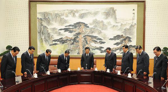 胡锦涛江泽民等悼念玉树地震遇难同胞(图)