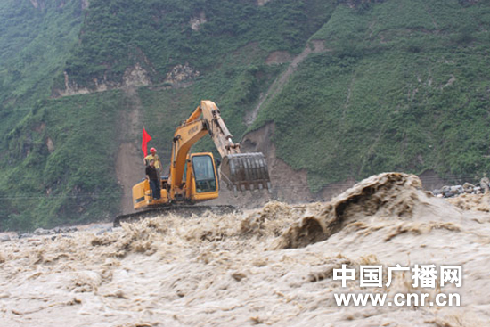 云南巧家县暴雨引发山洪损失严重