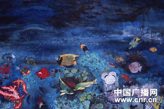 旅意七旬女画家孔瑞环画展在北京举行