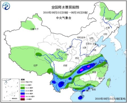 未来三天鄂湘等地有较强降水南方地区高温减弱