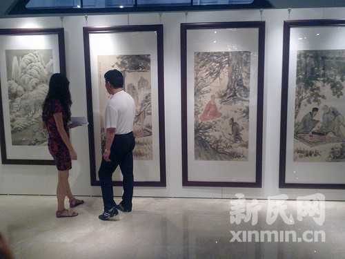 南宋四大山水画家之一刘松年画作今起苏州河畔展览