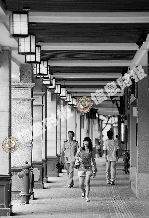 洪德路骑楼街亮相