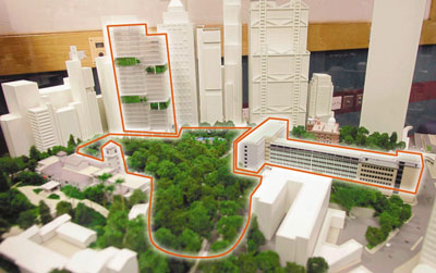 港府总部建筑未来蓝图公布西座将建甲级商厦(图)