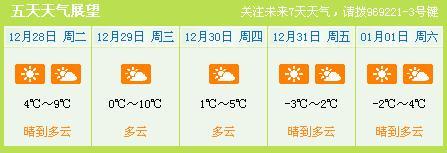 周四冷空气再临申城31日起最低气温重回冰点以下