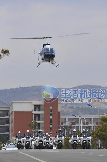 昆明首架警用直升机亮相