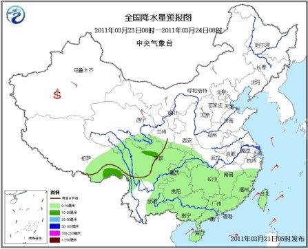 冷空气影响中东部最高降温12℃南方持续阴雨