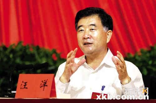 汪洋盛赞举牌哥 称要倾听基层沉默的声音