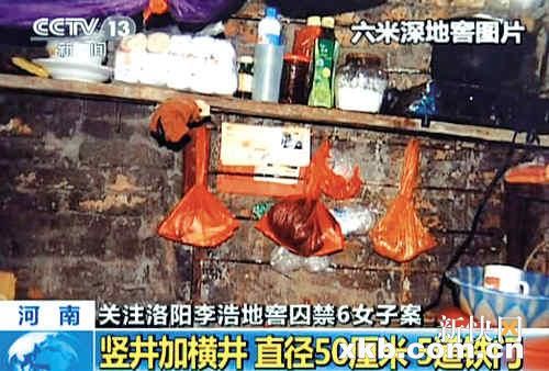 六米深黑地窖见光洛阳骇人“性奴案”大白