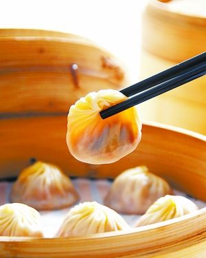 鼎泰丰小笼包晶莹剔透