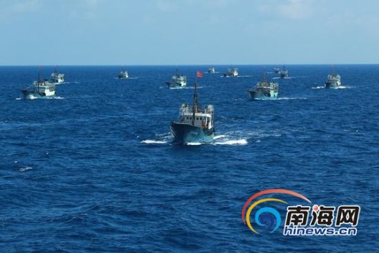 海南30艘捕捞船队将于今日17时抵南沙捕捞海