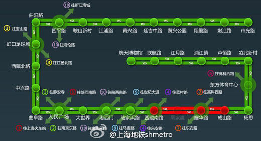 8号线周家渡站地面水管爆裂致耀华路站临时停运