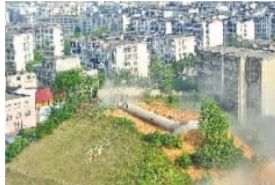 “入城之塔”爆破,西站居民送别