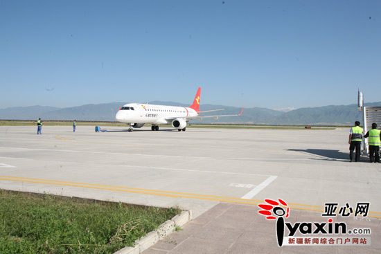 天津航空开通乌鲁木齐至那拉提航班