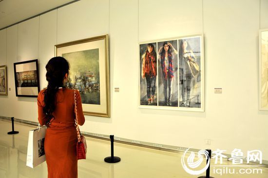 五一山东美术馆看大片:张大千画展全国美展精