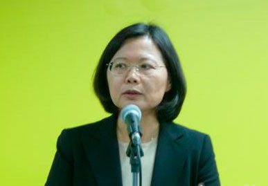 蔡英文当选民进党新一任党主席|蔡英文|民进党