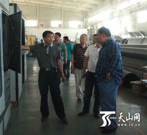 新疆安全生产检查组在乌鲁木齐米东区工业园区