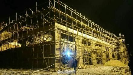 湖南郴州建筑工地发生坍塌事故 多人被埋(图)|