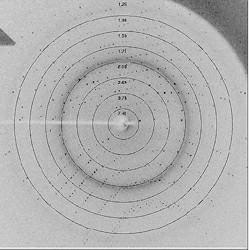 "上海光源"获得首张蛋白质衍射图