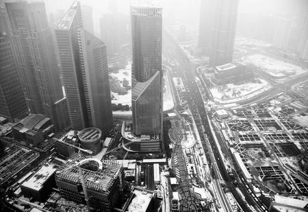 图文:大雪后的上海