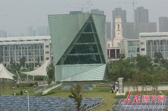 中国首座碳零排放节能楼在宁波启用(组图)
