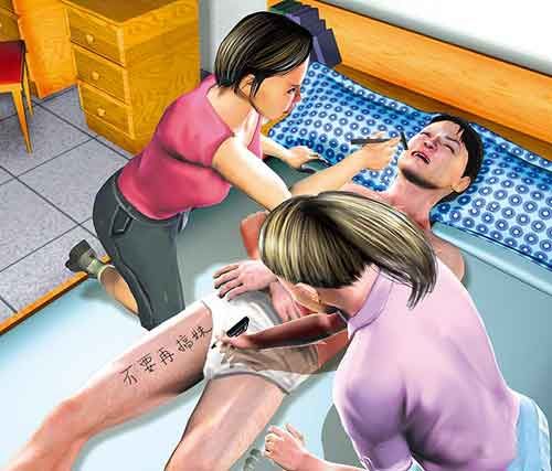 台一男子劈腿遭女友、小三联手<em>剃毛</em>恶整3小时
