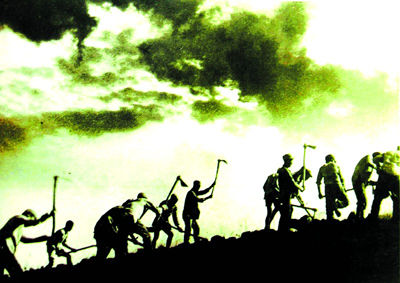 南泥湾赛开荒劳动英雄“气死牛”(图)_新闻中心_新浪网