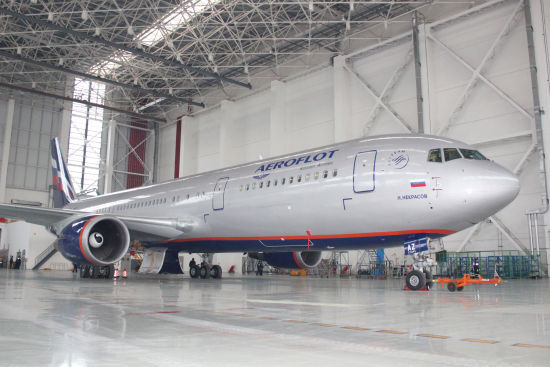 上海波音将完成俄航767第15次全面检查(图)