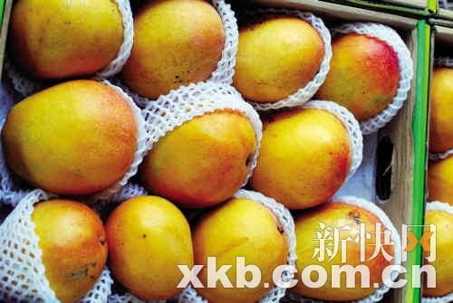 记者采访发现广州市场洋水果多是山寨货