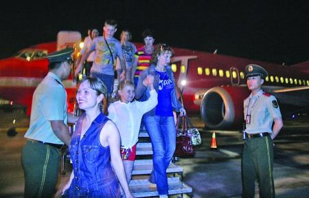 威海开通俄罗斯旅游包机