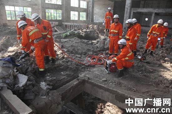云南开展跨区域地震消防救援拉动训练