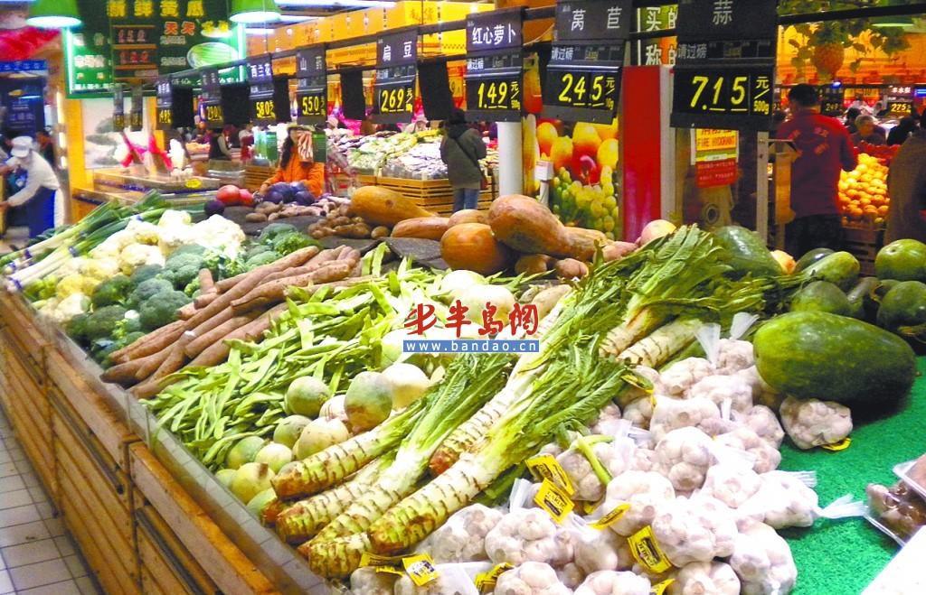 青岛采取措施平稳菜价 白菜等部分蔬菜价下降
