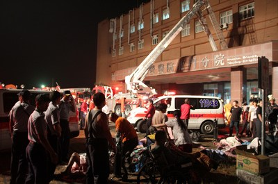 附设护理院大火12死 台南新营医院拟将其收回