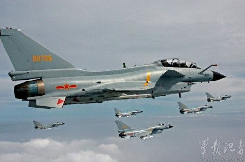 日媒称逾十架中国战机飞临钓鱼岛 日出动F15拦