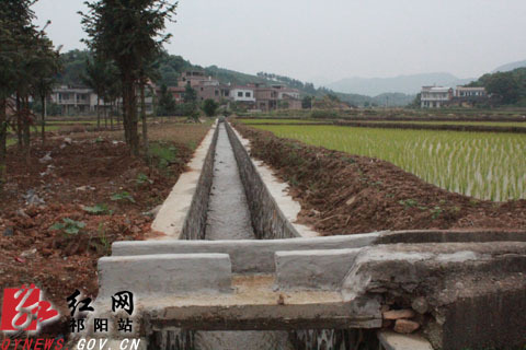 > 正文                已建成的过水渠道   红网祁阳站5月8日讯(分站