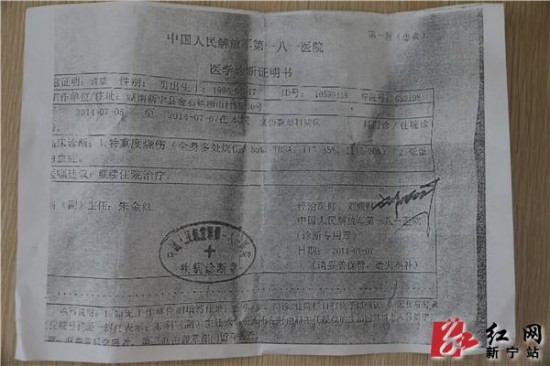 正文 医院诊断证明.