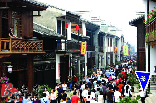 春节期间望城旅游市场红火古镇旅游受青睐
