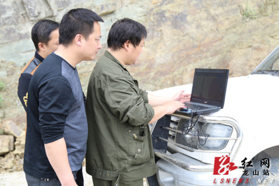 龙山开展农村公路基础数据专项调查