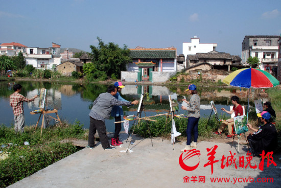 云浮郁南兰寨打造“岭南水墨宏村”