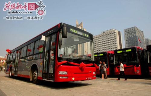 石家庄新购300辆环保型公交车(图)