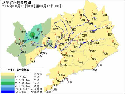 辽西伏旱蔓延至全省14市人工增雨助旱情缓和