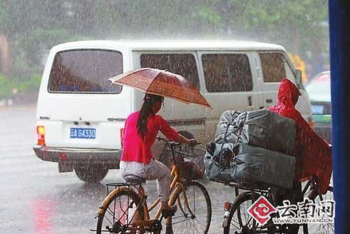 云南八成地区降大雨 昆明旱情明显缓解_天气预报