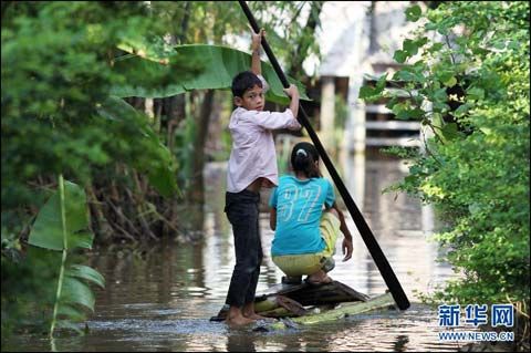 柬埔寨洪灾肆虐247人遇难_天气预报