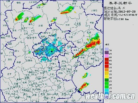 28日北京雷达回波_新浪天气预报
