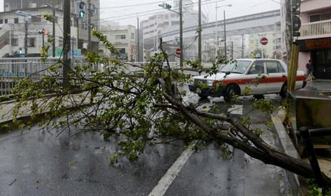 受杰拉华影响 日本多地民众与中秋月无缘|日