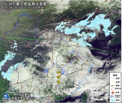 FY-3AǴʾͼ201322710:25ʱ