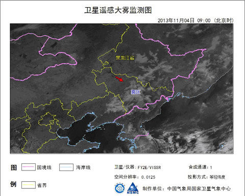FY-2EǴͼ201311409:00ʱ