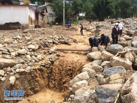 云南保山隆阳发生山洪灾害致5人死亡|灾害|云南