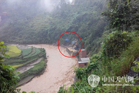 重庆东北部遭大暴雨重创 巫溪云阳灾情不断