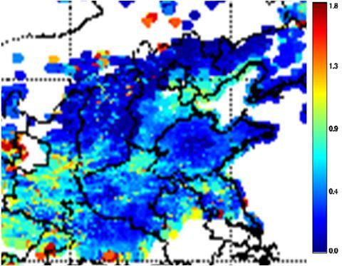 FY-3CǼܽѧAOD@550nm 