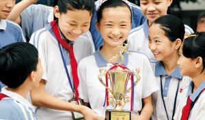 公明第一小学无线电测向喜夺全国3金、2银、